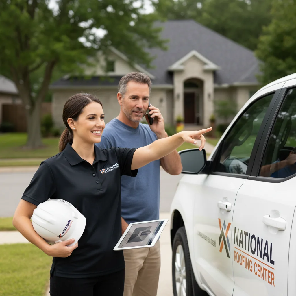 National Roofing Center customer support in Franktown